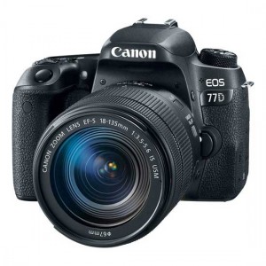 Canon Digital EOS 77D with lens 18-135mm